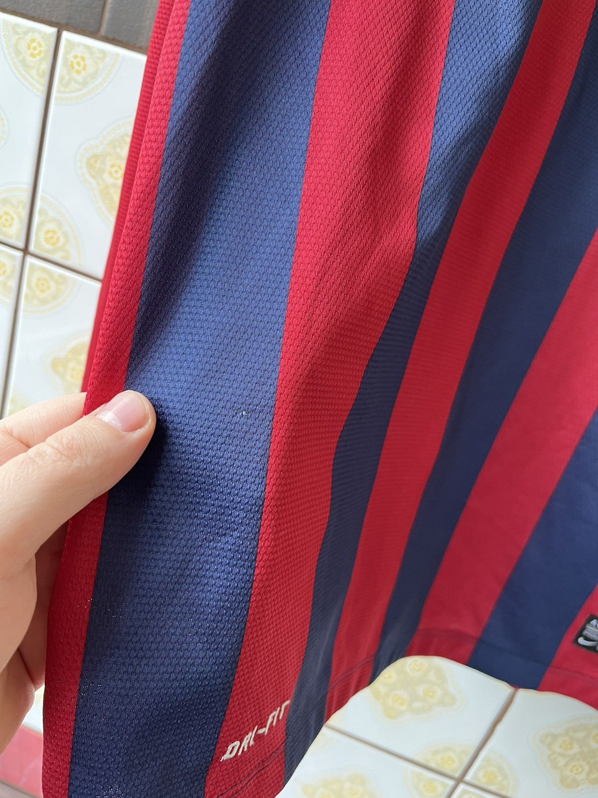 Nike Nike Barcelona 2013/2014 long sleeve soccer jersey Size US M / EU 48-50 / 2 - 6 Thumbnail