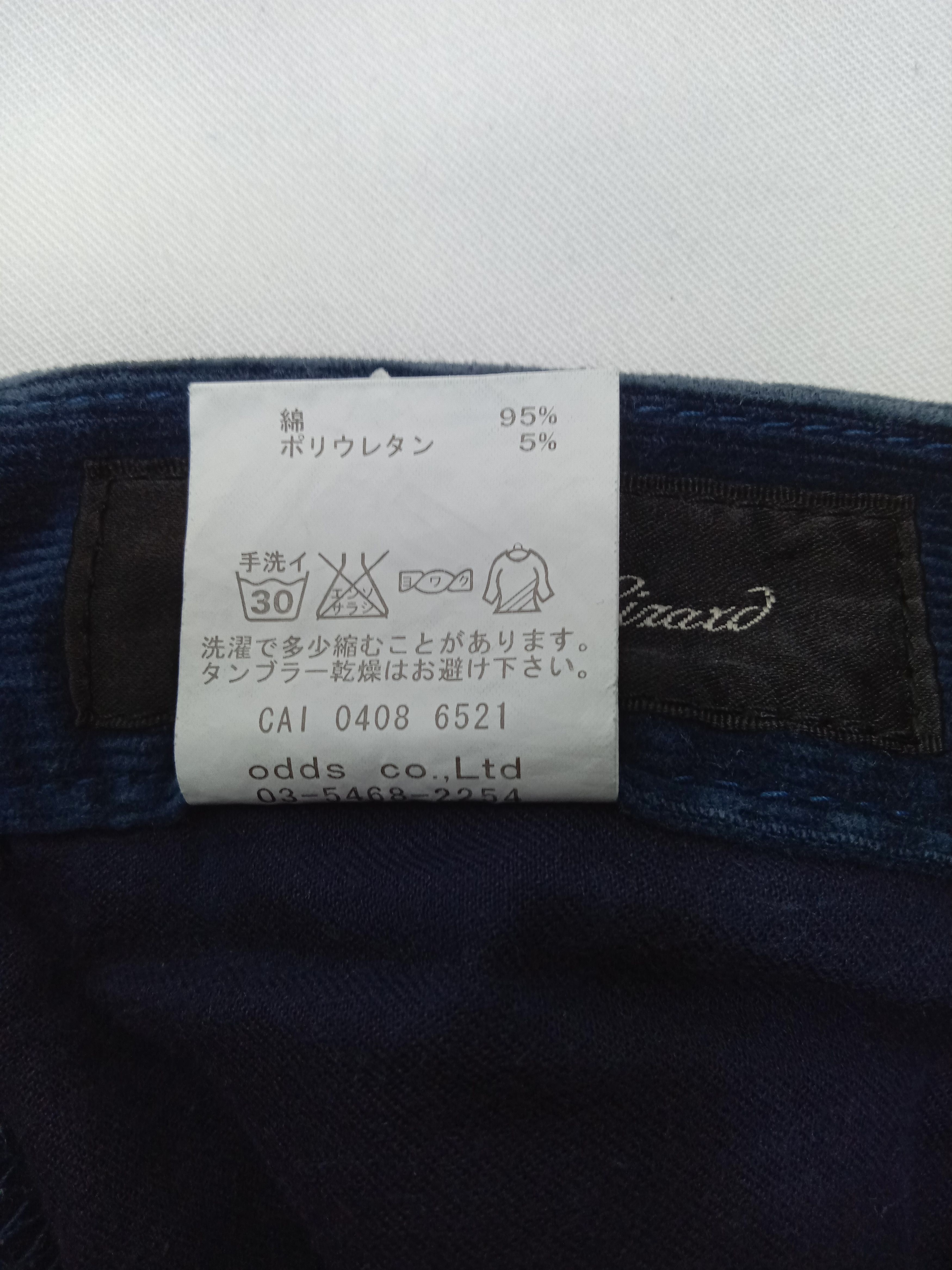 Lounge Lizard Vintage Lounge Lizard Slim Cut Leg Zipper Corduroy Pants Size US 30 / EU 46 - 13 Thumbnail