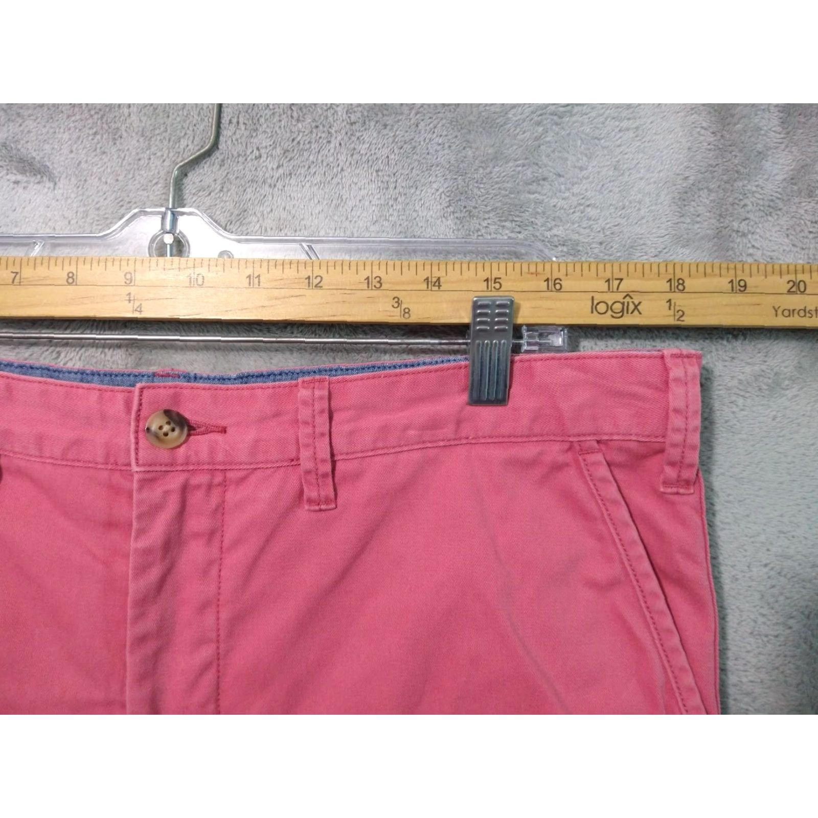 Polo Ralph Lauren Polo Ralph Lauren Shorts Men 36 Pink Relaxed Fit Flat Front Cotton Chino Preppy Size US M / EU 48-50 / 2 - 3 Thumbnail