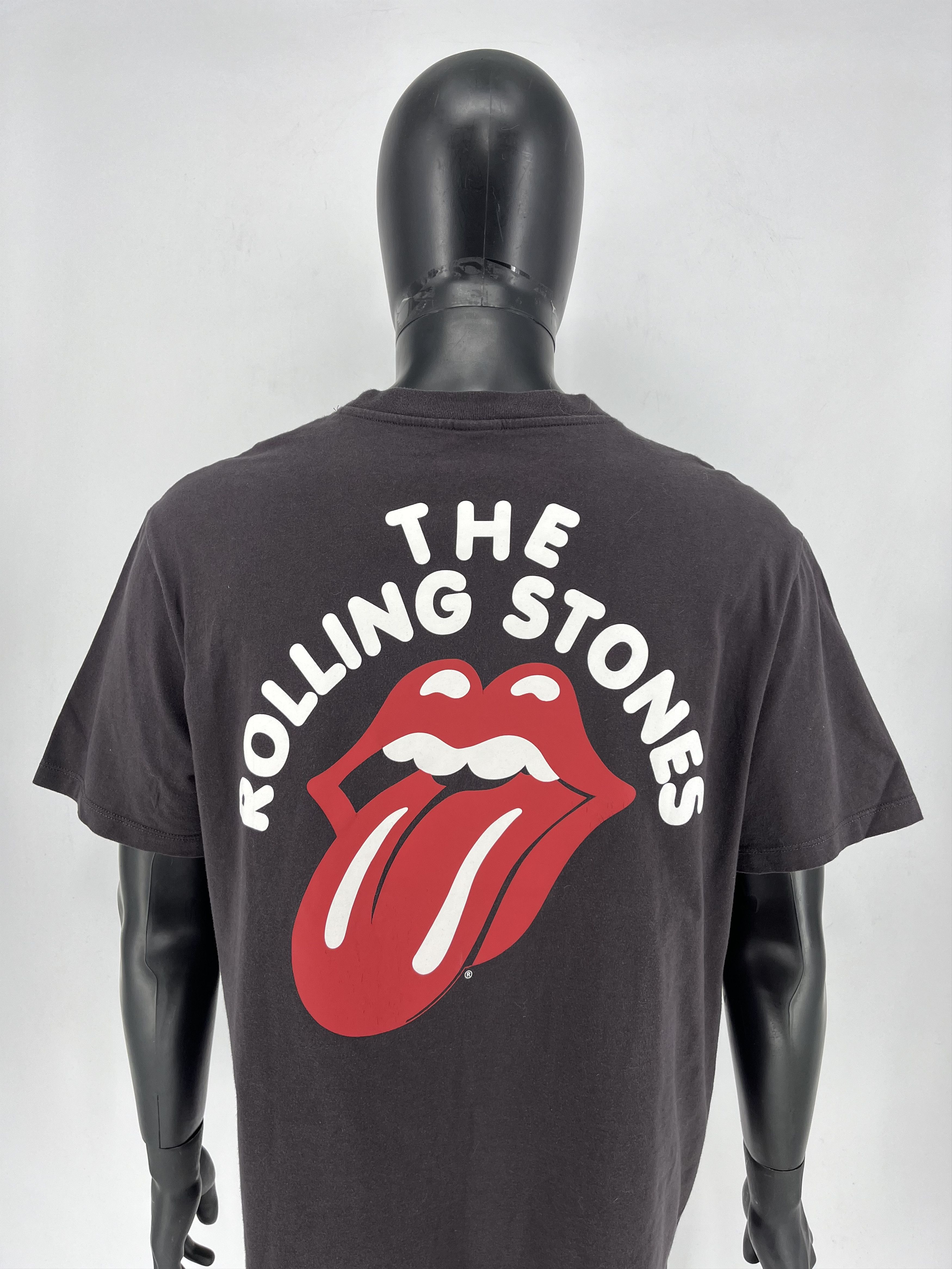 Band Tees × Vintage Vintage Y2K The Rolling Stones Tee Face Print Band Tour Rock Size US XL / EU 56 / 4 - 8 Thumbnail