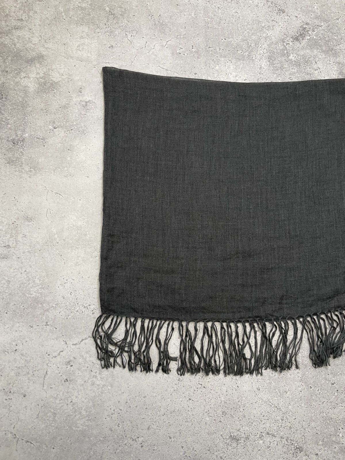 Brunello Cucinelli Brunello Cucinelli Women Cashmere / Silk Gray Scarf 60x77 cm Size ONE SIZE - 5 Thumbnail