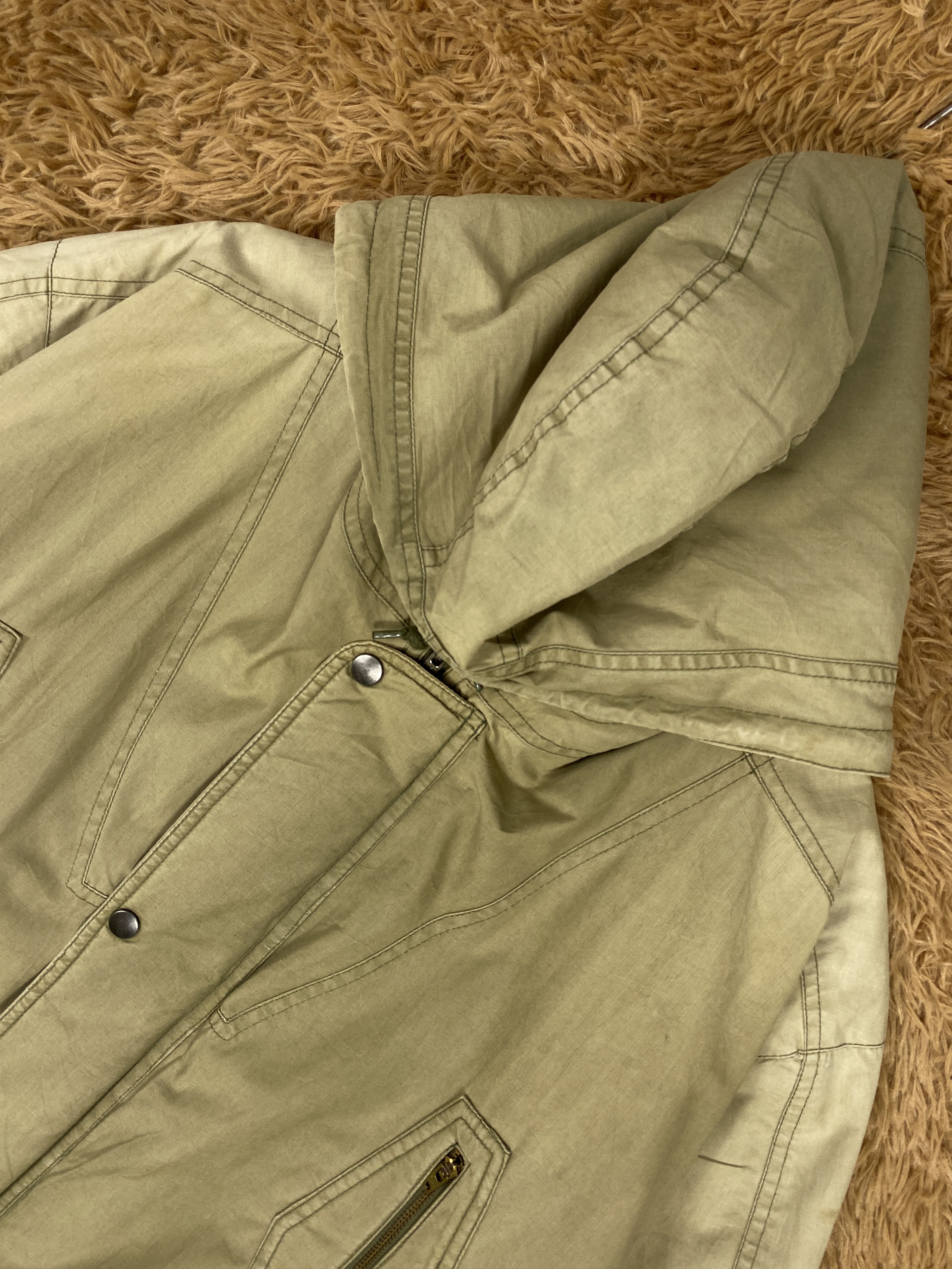 Japanese Brand Vintage Japanese Brand Hoodie Flannel Lining Jacket J2351 Size US L / EU 52-54 / 3 - 2 Thumbnail