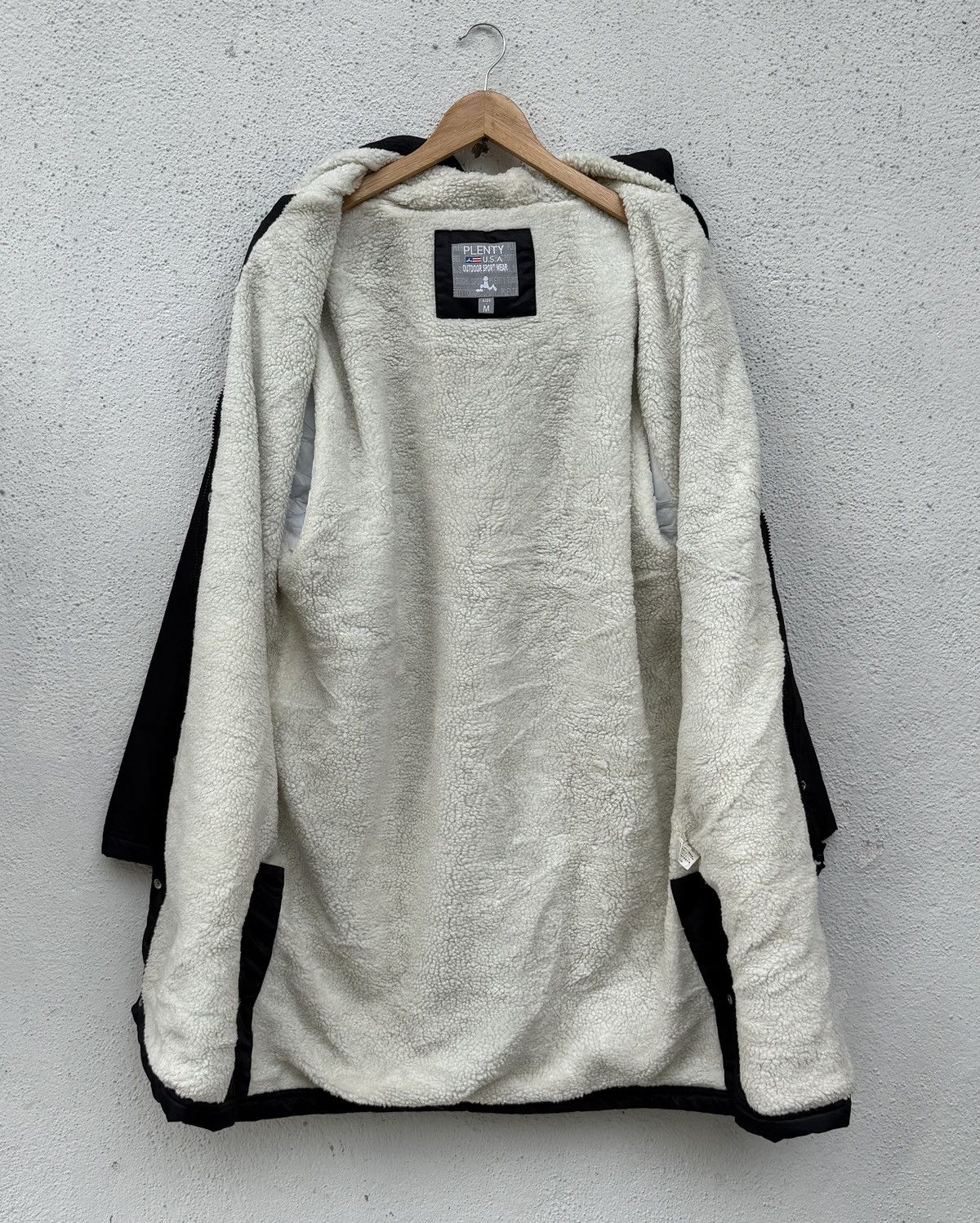 Shorty's Skateboards VTG 90s PLENTY TOUGH SPORT Lined Fleece Nylon Parka Jacket Size US M / EU 48-50 / 2 - 10 Thumbnail