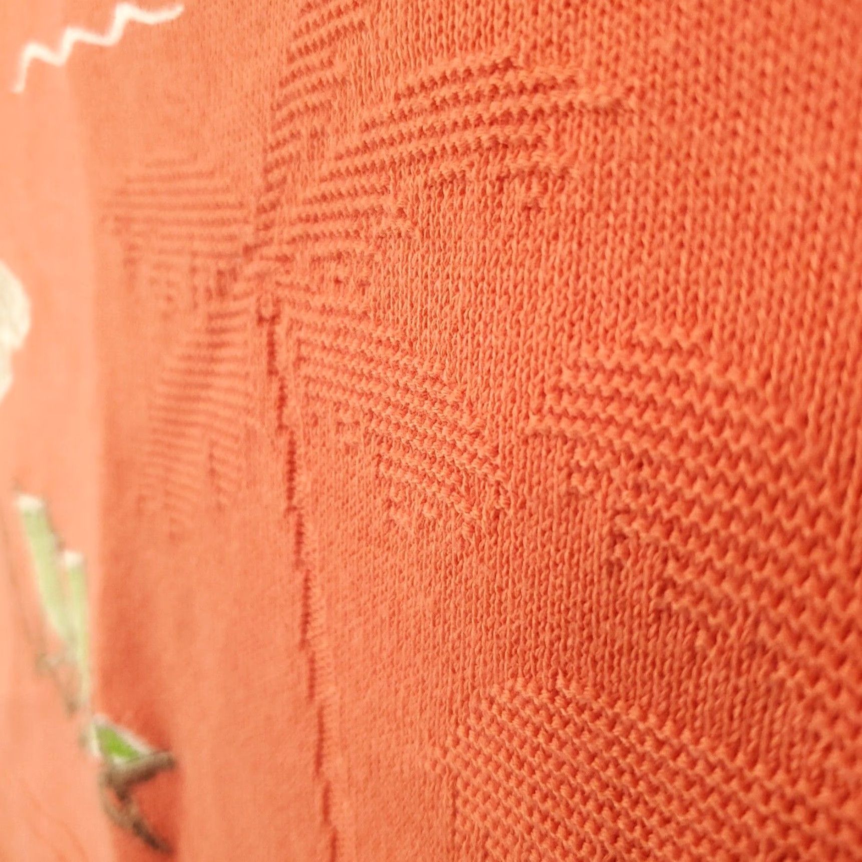 Vintage Vintage Beach Sailing Sweater Size M Sailboat Textured Peach Cruise Wear Beachy Size M / US 6-8 / IT 42-44 - 6 Thumbnail