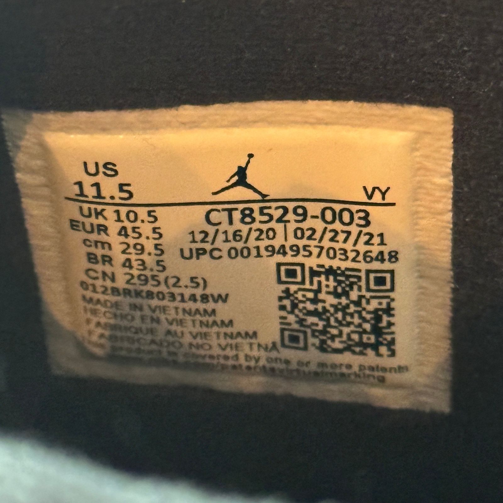 Jordan Brand × Nike Size 11.5 Nike Air Jordan 6 Retro Electric Green Men's Shoes Size US 11.5 / EU 44-45 - 8 Thumbnail