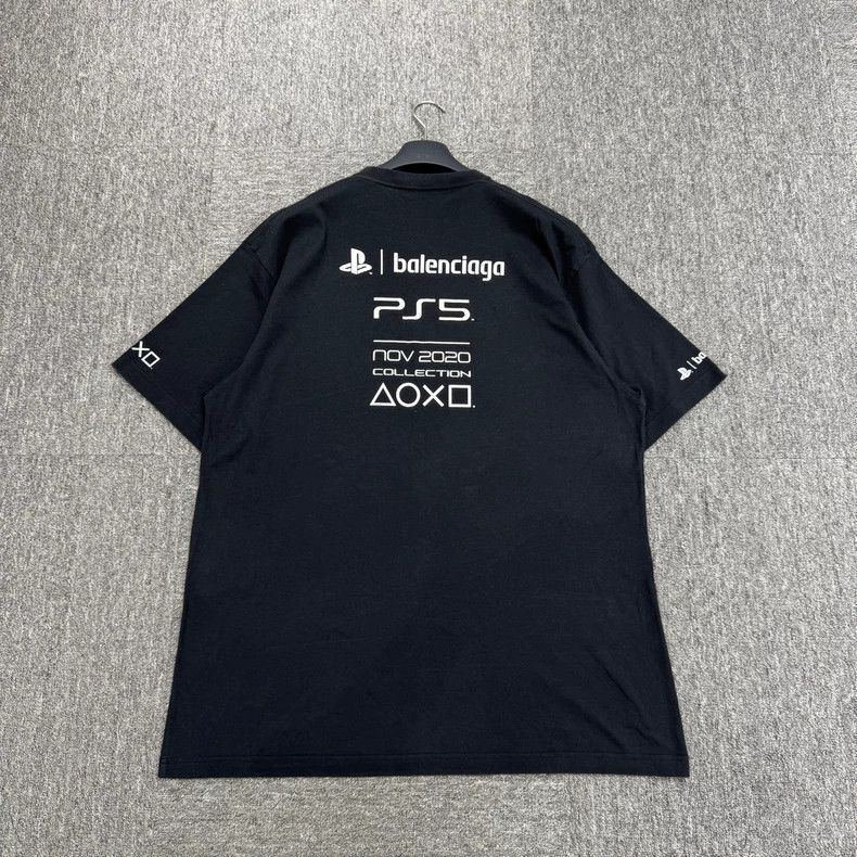 Balenciaga Balenciaga PS5 printed short sleeve Size US M / EU 48-50 / 2 - 2 Thumbnail