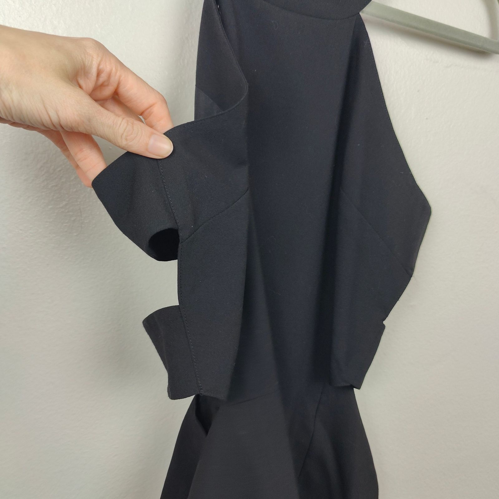 Other Nomia Cut Out Dress Womens 2 Black Sleeveless Mini Y2K Size XS / US 0-2 / IT 36-38 - 2 Thumbnail