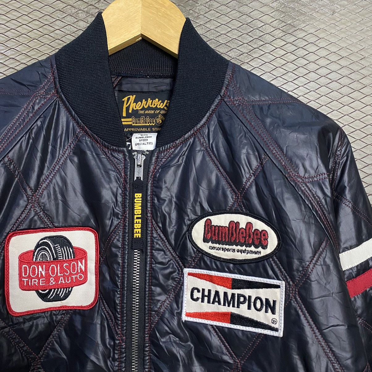 Pherrow's Pherrows x Bumblebee Quilted Bomber Jacket Size US M / EU 48-50 / 2 - 3 Thumbnail