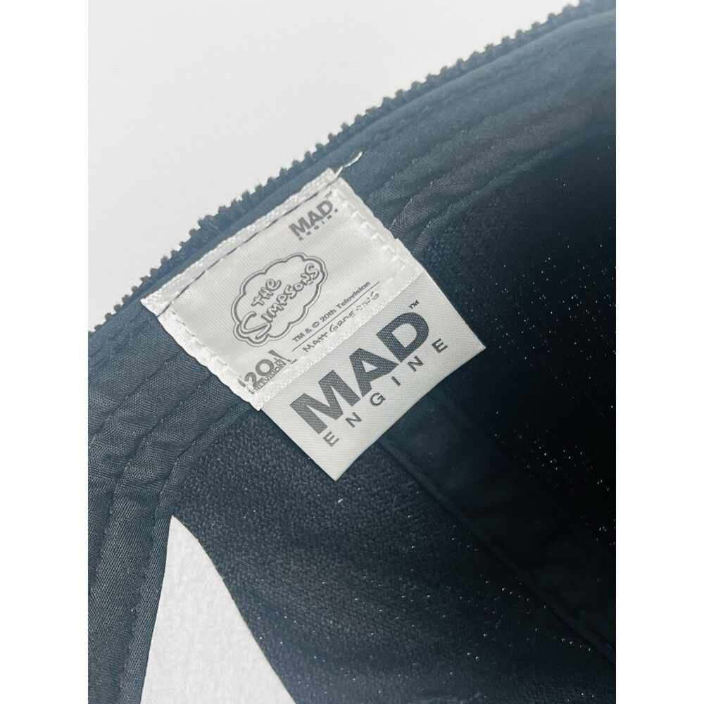 Mad Engine NEW The Simpsons Bart Skeleton Corduroy Dad Hat MAD Engine Size ONE SIZE - 7 Thumbnail
