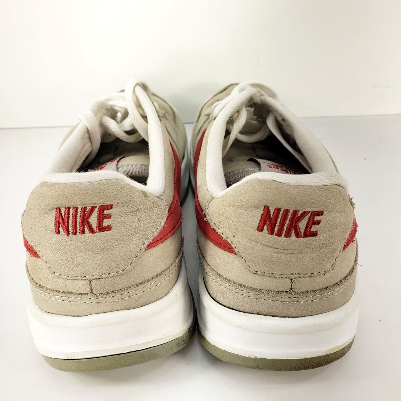 Nike Nike Vintage Classic Gray & Red Leather Sneakers Womens 8M - Alabama Roll Tide Size US 8 / IT 38 - 6 Thumbnail