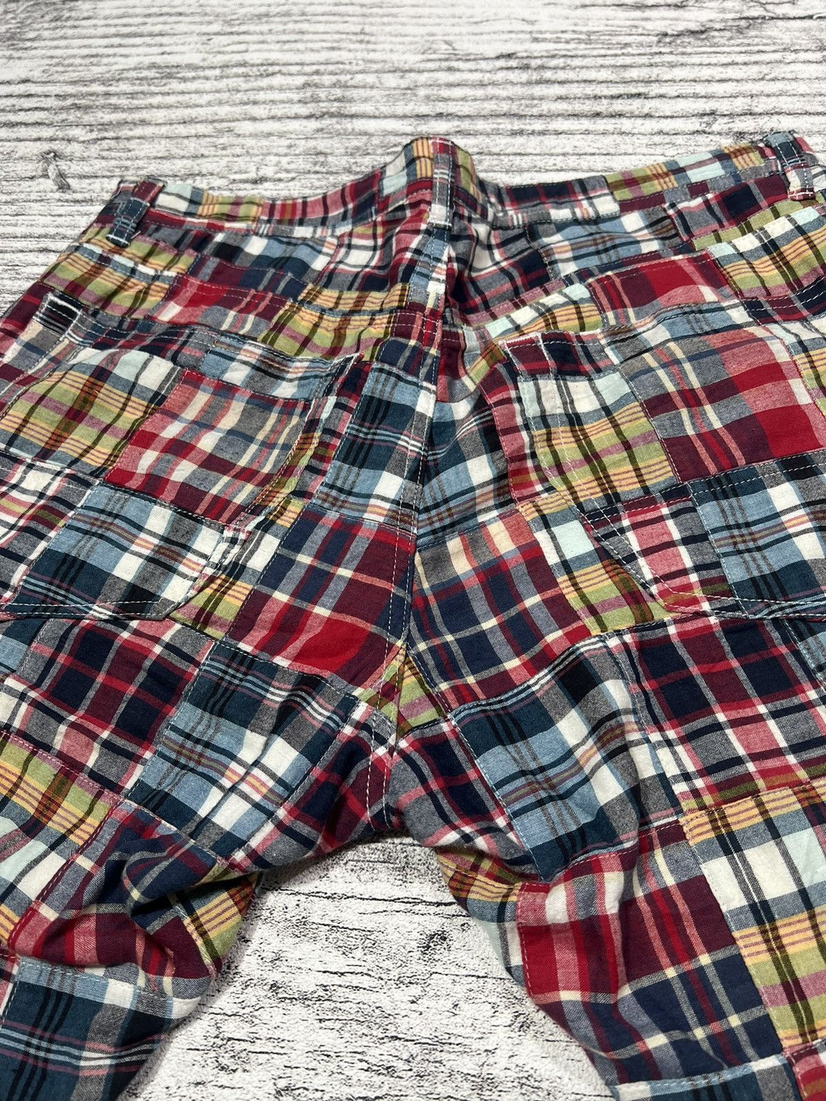 Number (N)ine 2000s Beams Hysteric Rebuild Patchwork Jorts y2k Lgb Ifsix Size US 34 / EU 50 - 5 Thumbnail