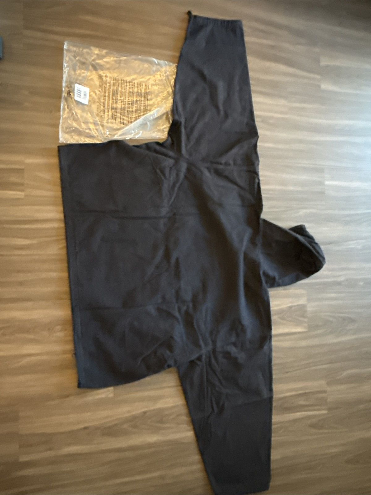 Balenciaga × Gap × Yeezy YEEZY GAP Balenciaga Sateen Hoodie Black - Size L Size US L / EU 52-54 / 3 - 7 Thumbnail