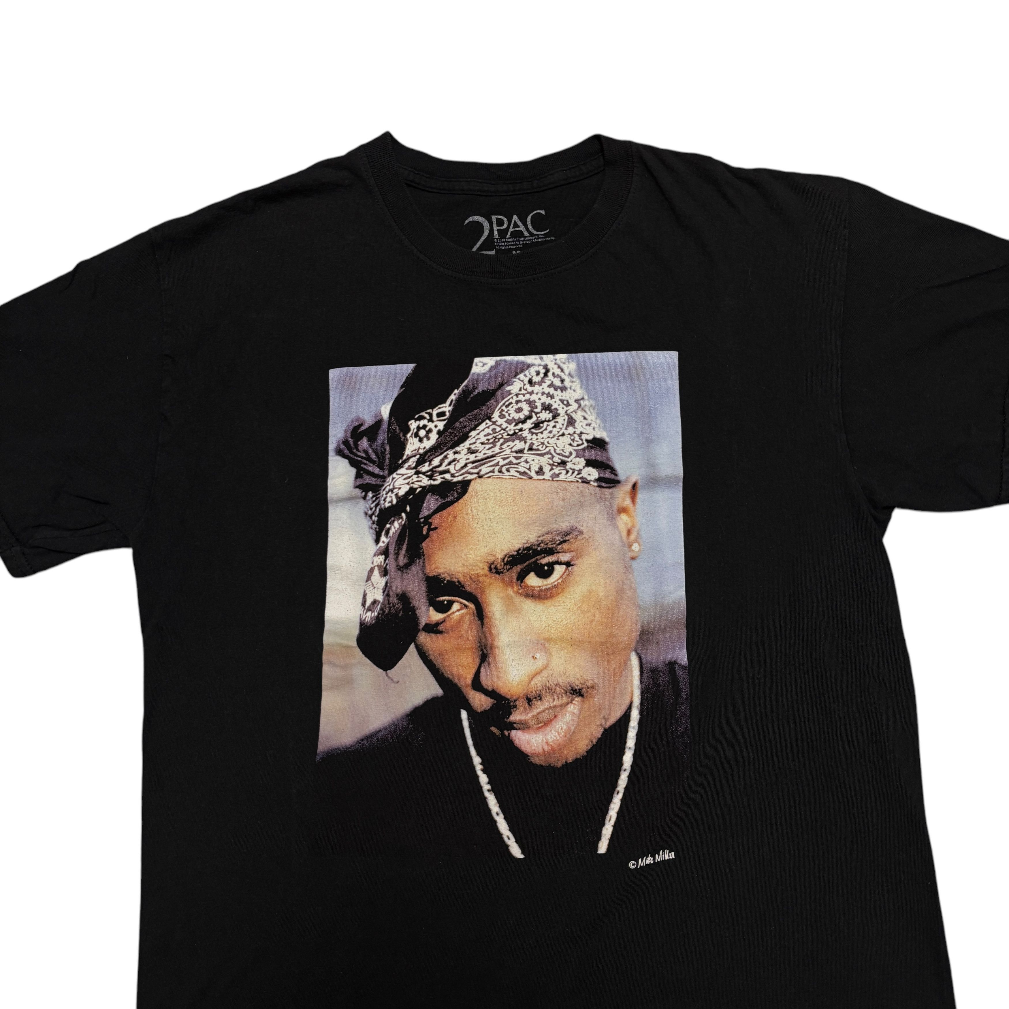 Band Tees × Rap Tees × Vintage 2pac Shirt Hip Hop Vintage Band Tees Rap Tee Eminem 50 Cent Size US M / EU 48-50 / 2 - 2 Thumbnail