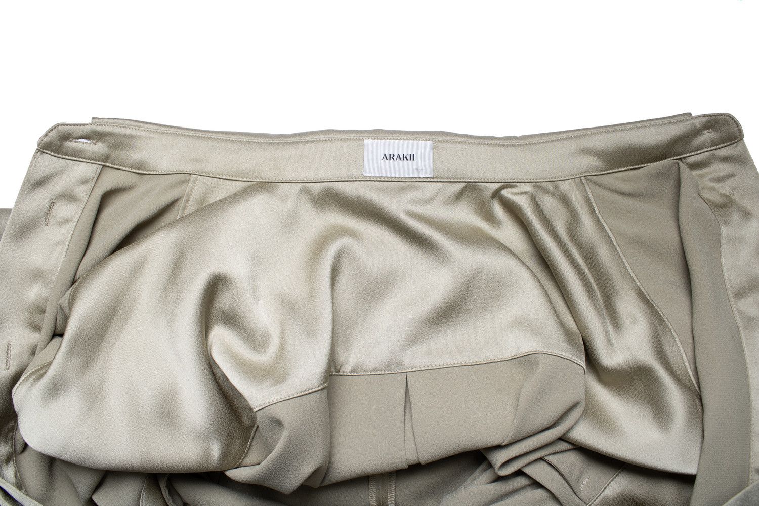 Other Arakii, shiny jumpsuit in beige Size 28" / US 6 / IT 42 - 6 Thumbnail
