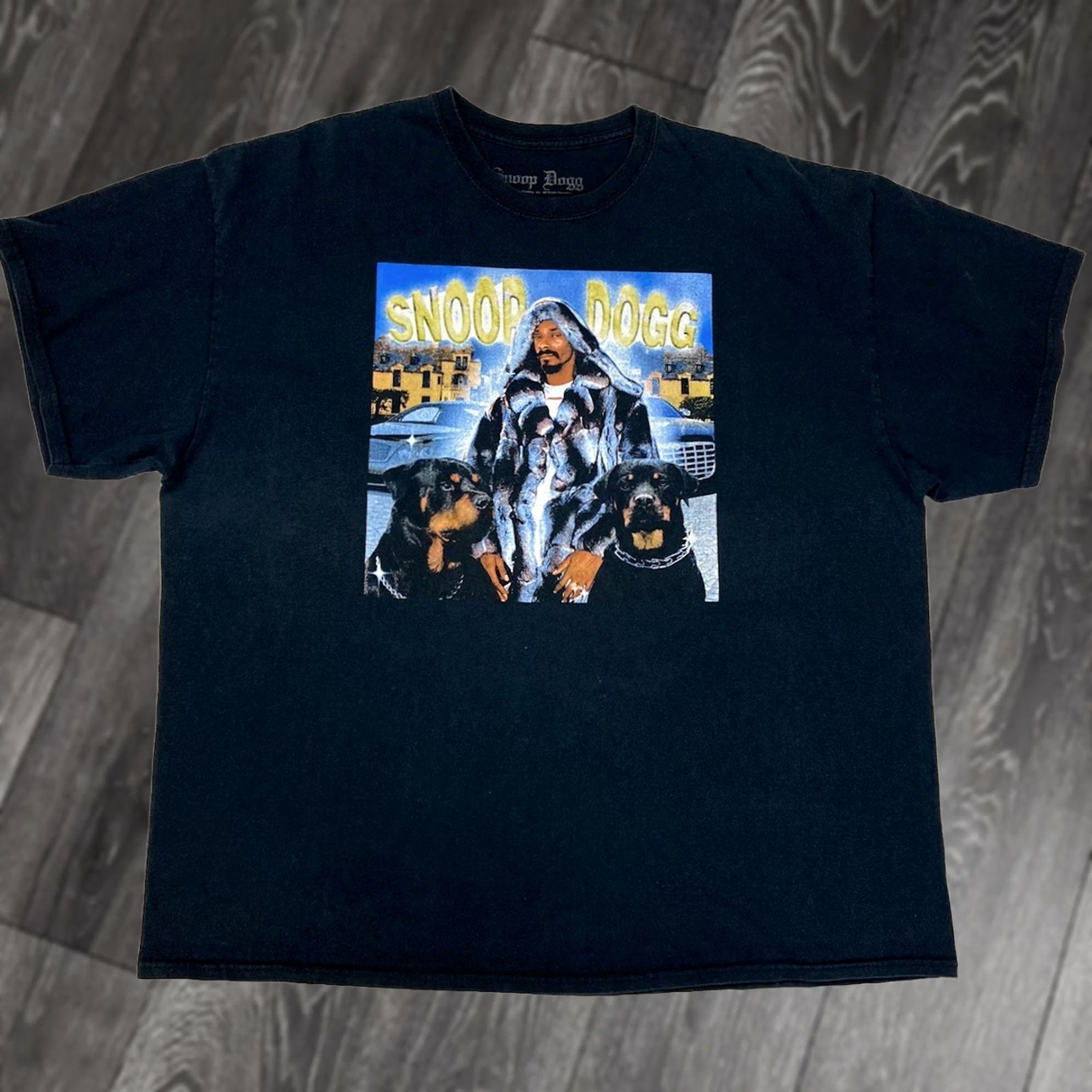 Vintage VINTAGE Snoop Dogg Graphic T-shirt Men XL Oversized Black Short Sleeve Music Rap Size US XL / EU 56 / 4 - 1 Thumbnail