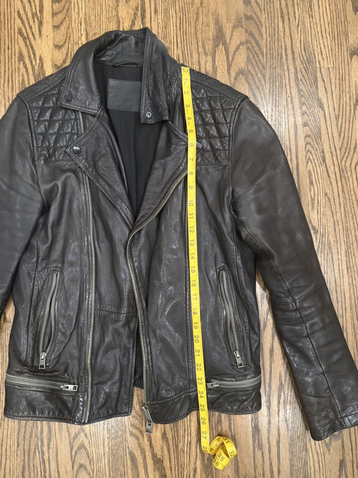 Allsaints AllSaints Leather Jacket Size US S / EU 44-46 / 1 - 3 Thumbnail