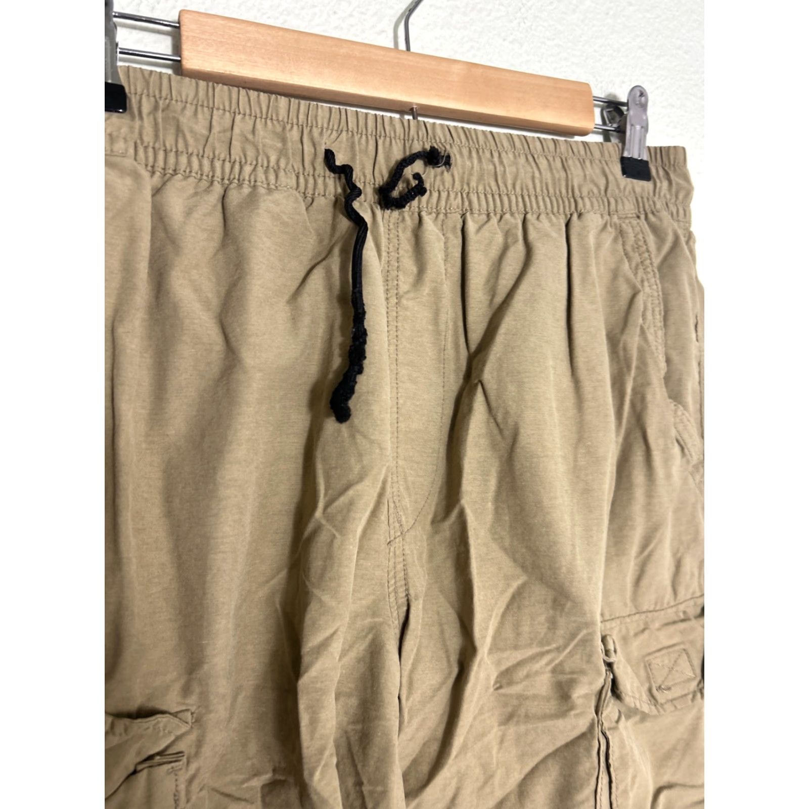 Vintage Aéropostale Mens Medium Active Utility Cargo Pants Pull On Beige 32x31 Size US 31 - 5 Thumbnail