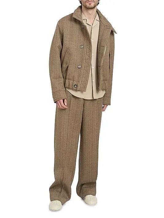 AMI os11x0226 Camp Shirt In Ivory Size US M / EU 48-50 / 2 - 3 Thumbnail