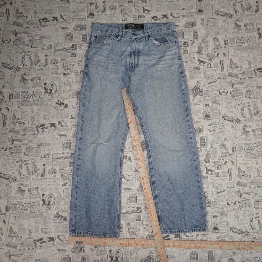 Structure Vintage Y2K structure denim jeans workwear 2000s faded pants Size US 32 / EU 48 - 1 Thumbnail