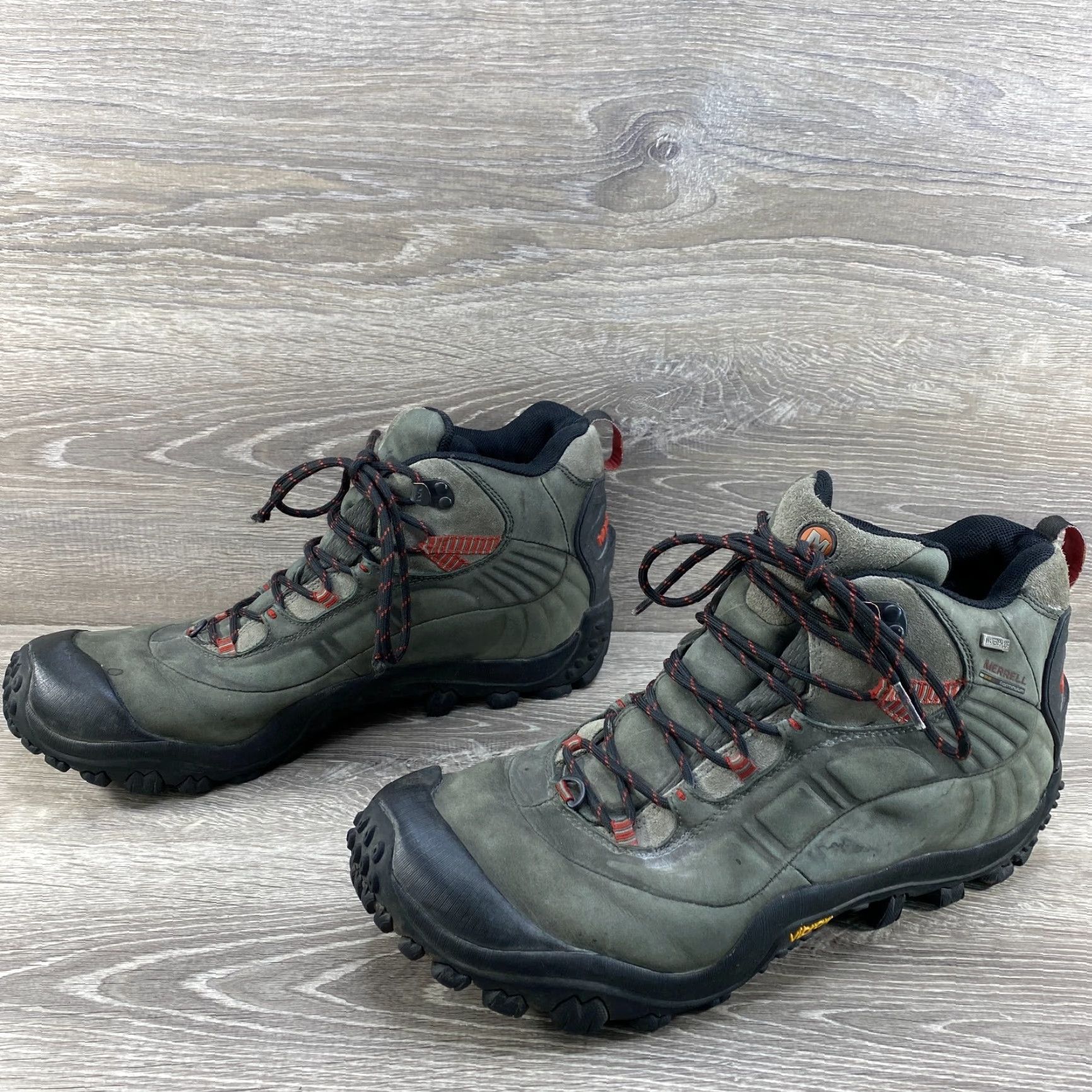 Merrell Merrell Polartec Thinsulate CONTINUUM Waterproof Boot Mens 15 Gray Vibram J86995 Size US 14 / EU 47 - 5 Thumbnail