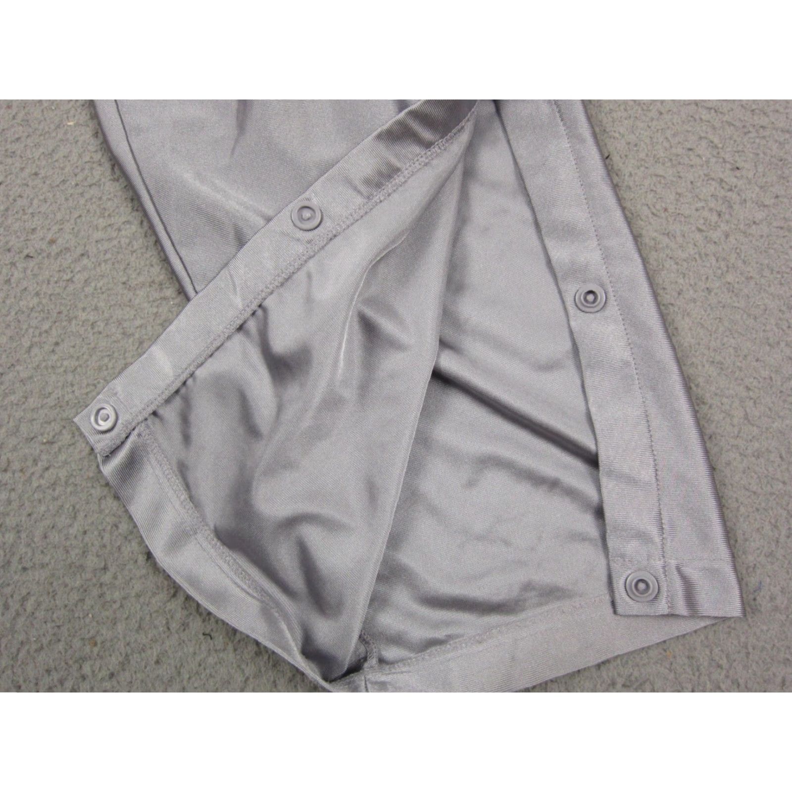Nike VINTAGE Nike Pants XL Mens Gray 90s Warmup Snap Button Athletic Regular - 90s - MS? Size US 36 / EU 52 - 4 Thumbnail