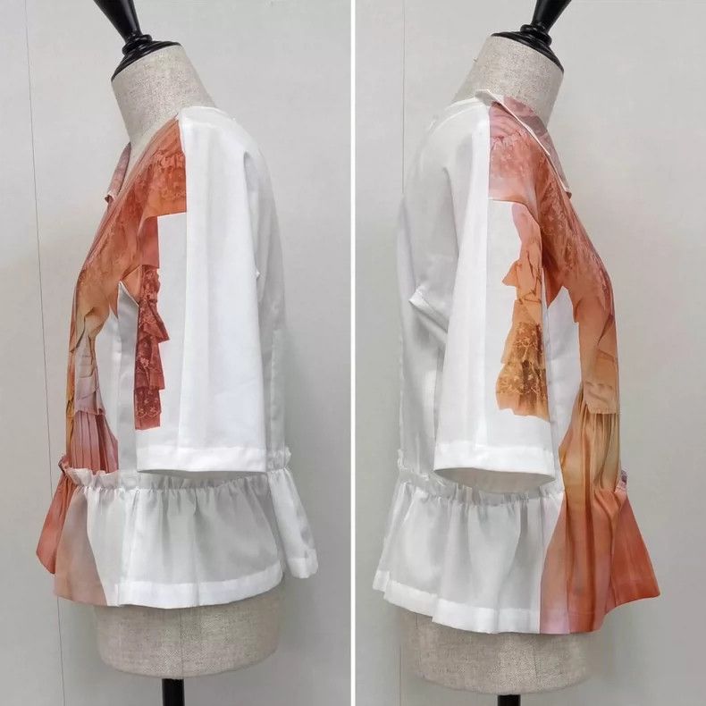Comme des Garcons Comme Des Garcons Tangerine Vintage Pattern Top Size XS / US 0-2 / IT 36-38 - 3 Thumbnail