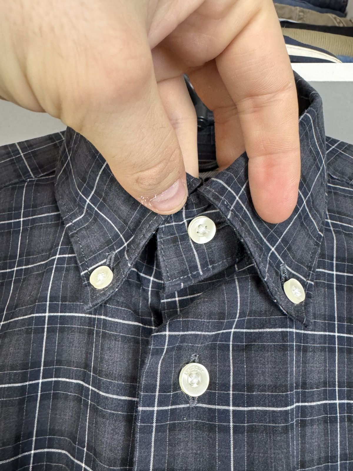 Barbour Barbour Lomond Tailored Fit Plaid Button-Down Shirt Size US M / EU 48-50 / 2 - 9 Thumbnail