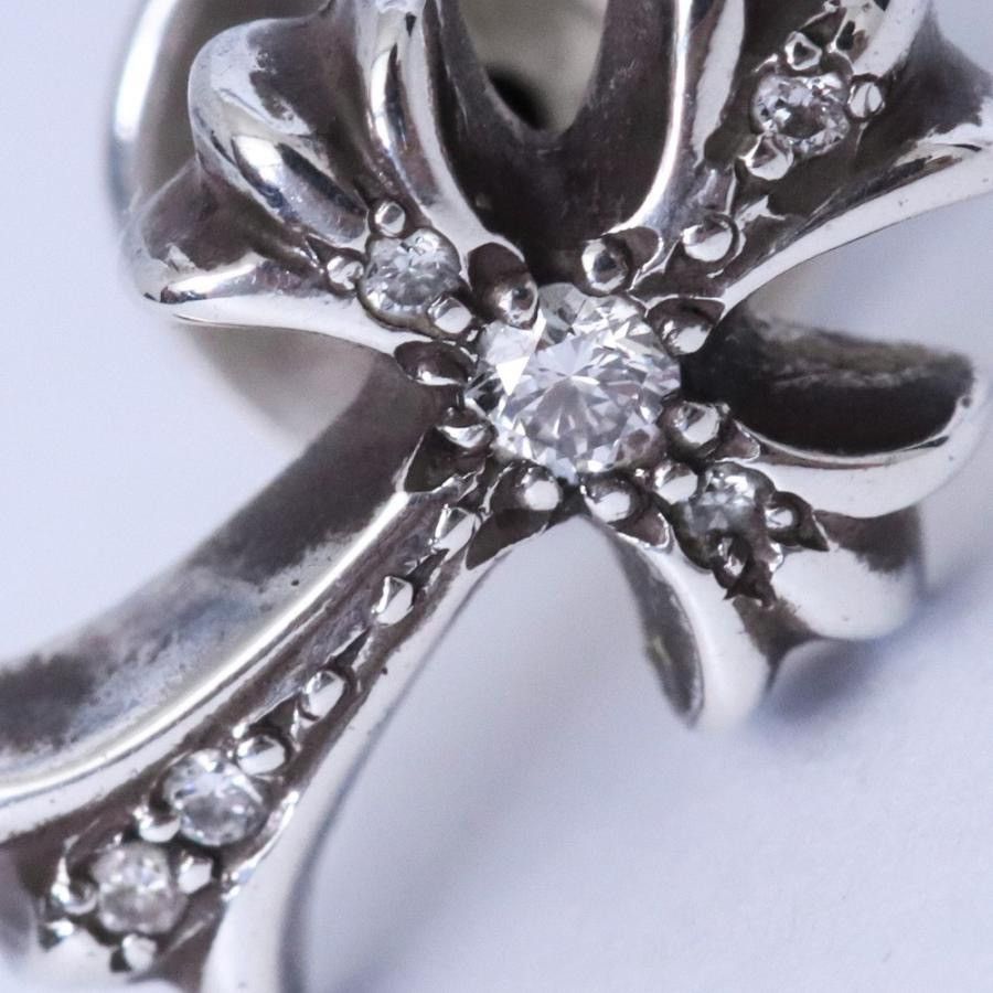 Chrome Hearts Chrome Hearts Pave diamond Ch Cross Earring Size ONE SIZE - 3 Thumbnail