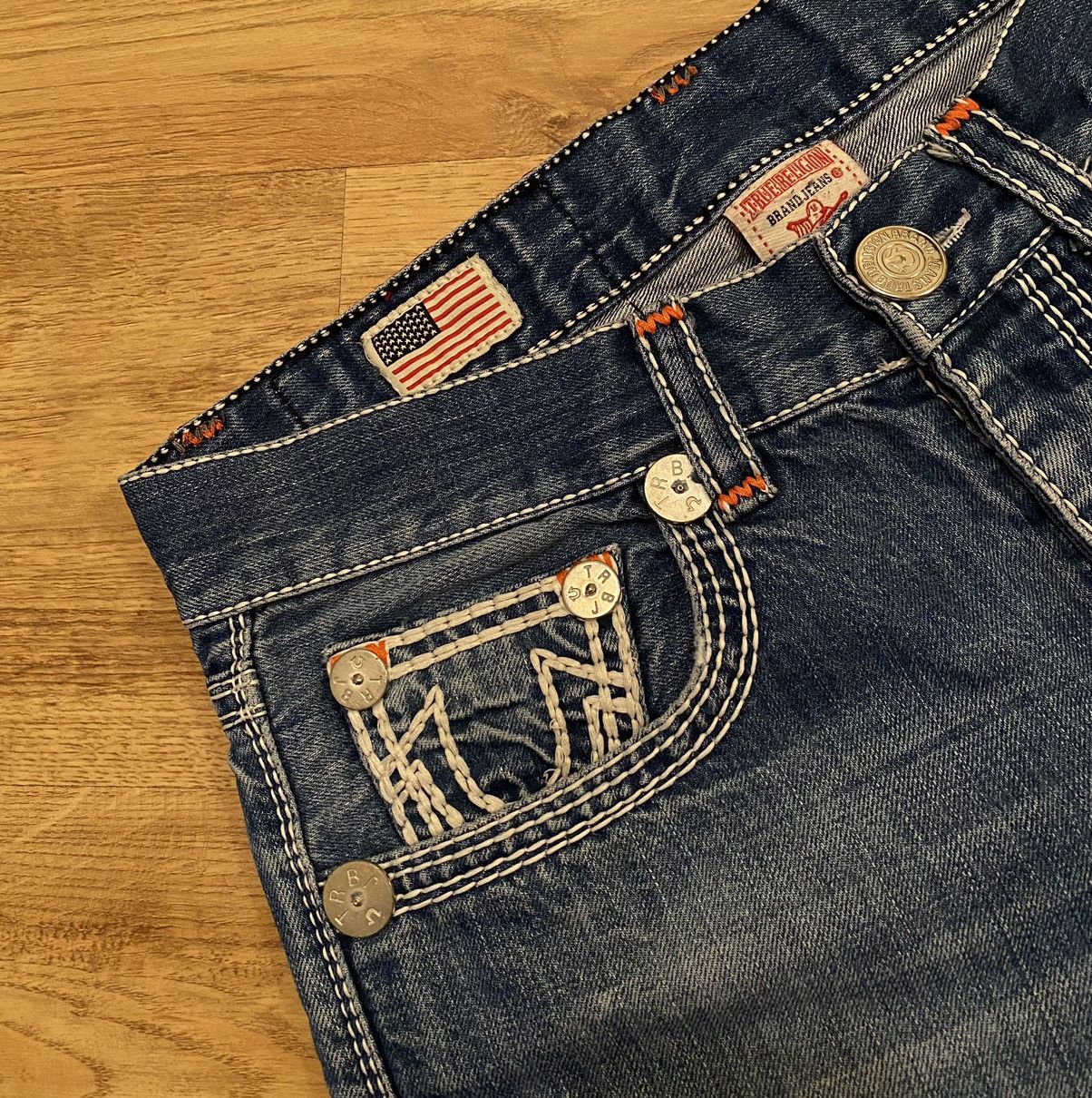 True Religion True Religion Bobby Super T Denim x Vintage x Avant Garde Size US 30 / EU 46 - 4 Thumbnail