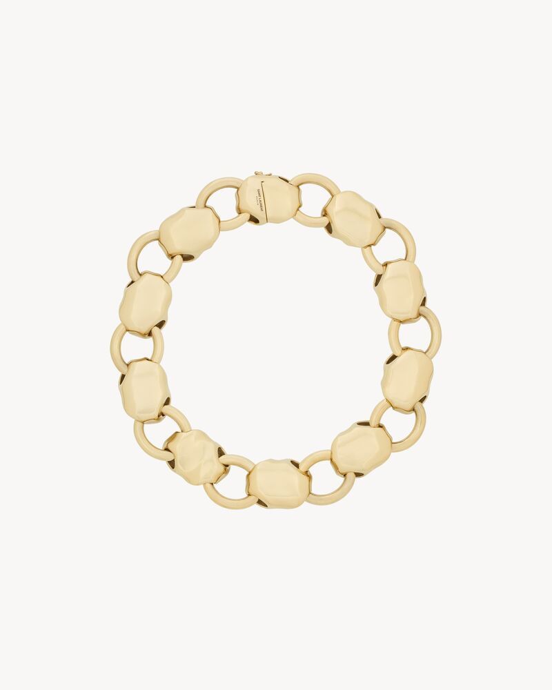 Saint Laurent Paris o1s1wg110126 805348 Size: OS / Shell Chain Necklace Metal Size ONE SIZE - 2 Thumbnail