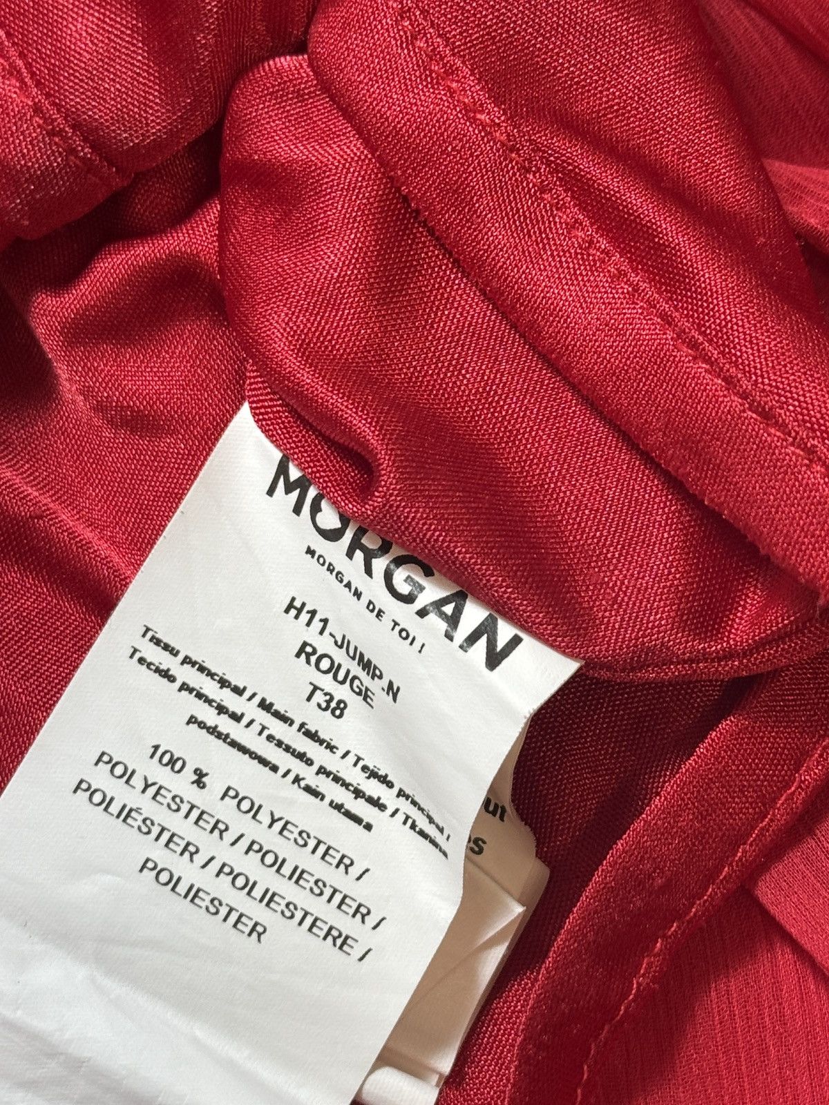 Morgan De Toi VINTAGE MORGAN DE TOI RUSHES 2000s MINI SKIRT Size 28" / US 6 / IT 42 - 6 Thumbnail