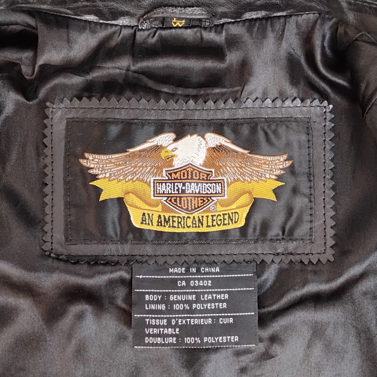 Harley Davidson Harley Davidson Leather Jacket Women's L Black Embossed Size L / US 10 / IT 46 - 7 Thumbnail
