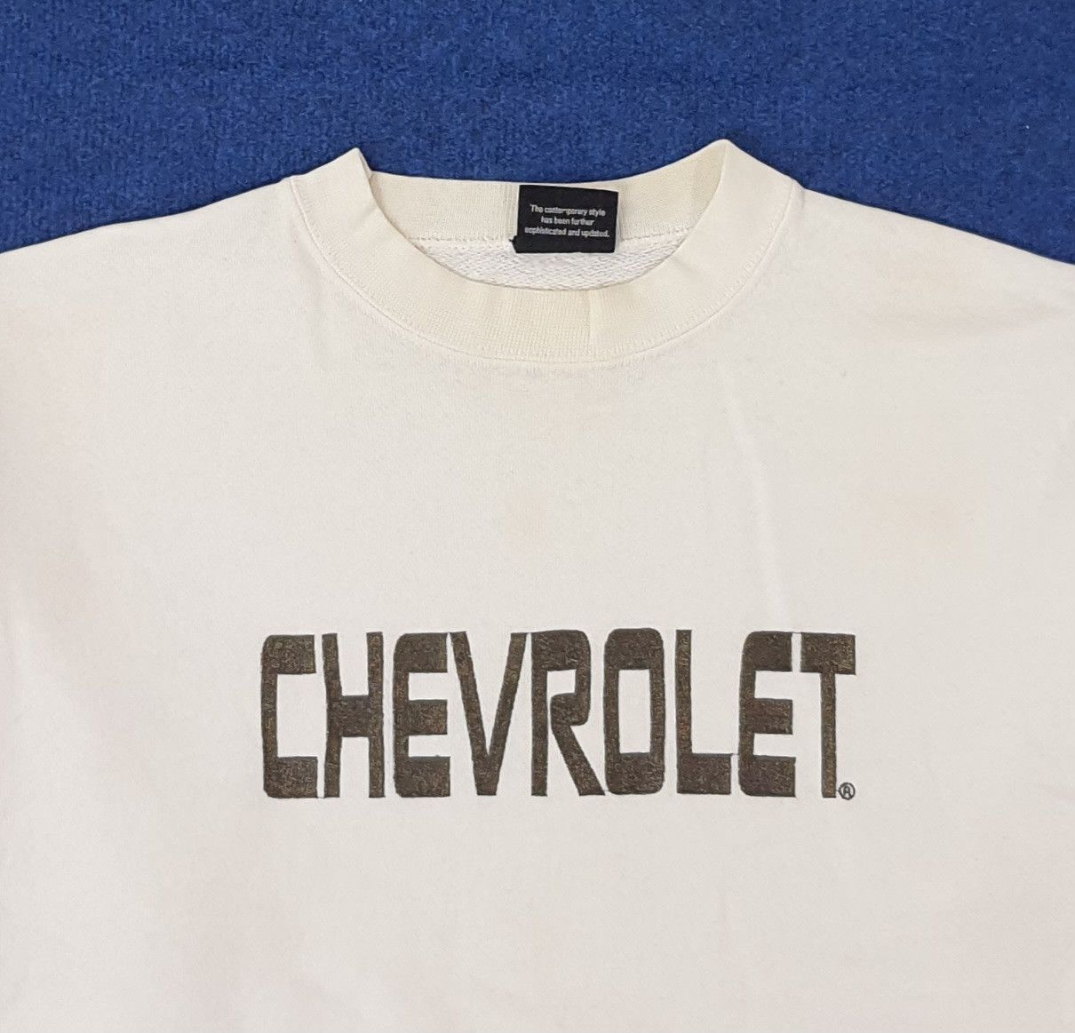 Chevrolet Vintage Chevrolet Automobile Motorsports Sweatshirt C246N21 Size US M / EU 48-50 / 2 - 2 Thumbnail