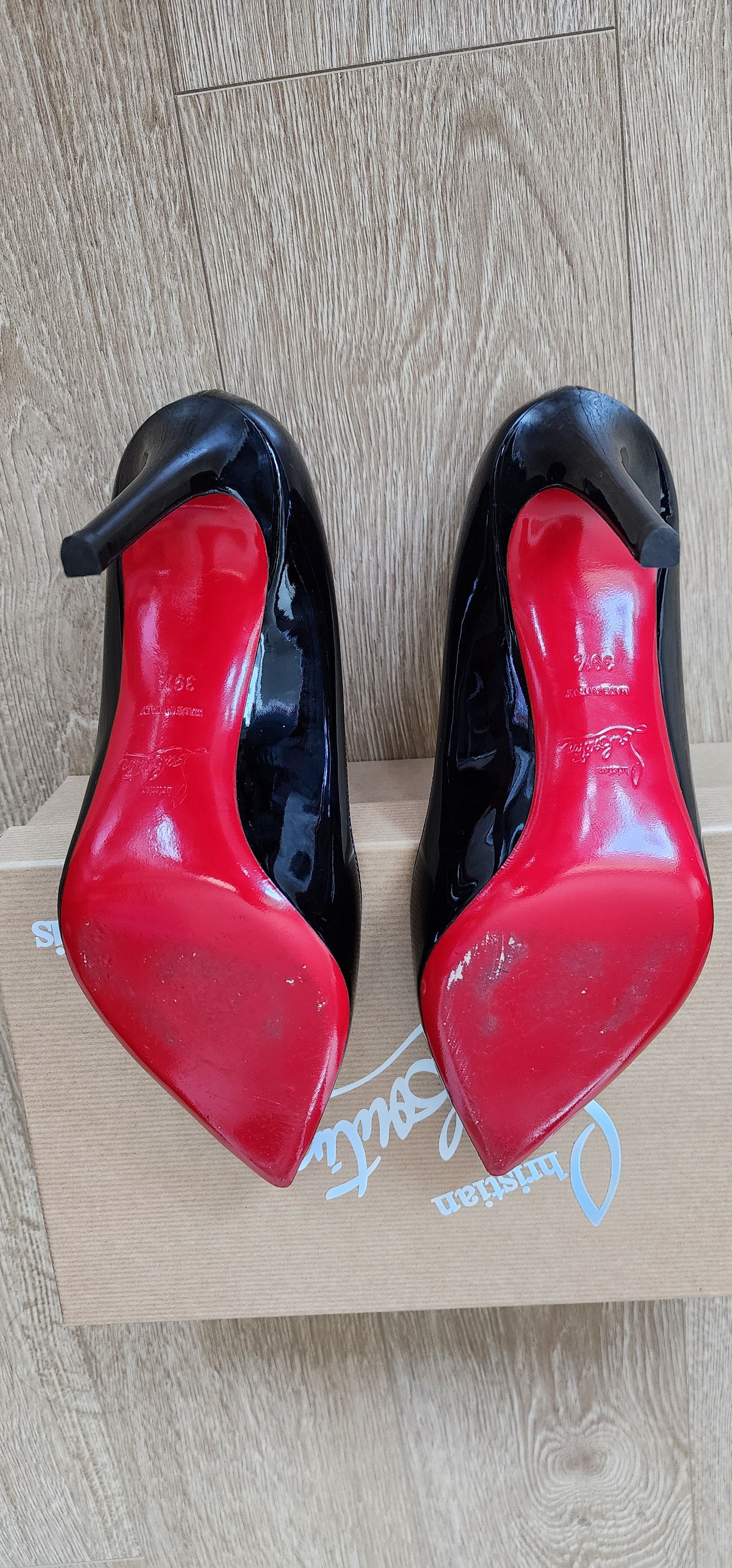Christian Louboutin Pigalle Patent Leather Pump Size US 9.5 / IT 39.5 - 5 Thumbnail