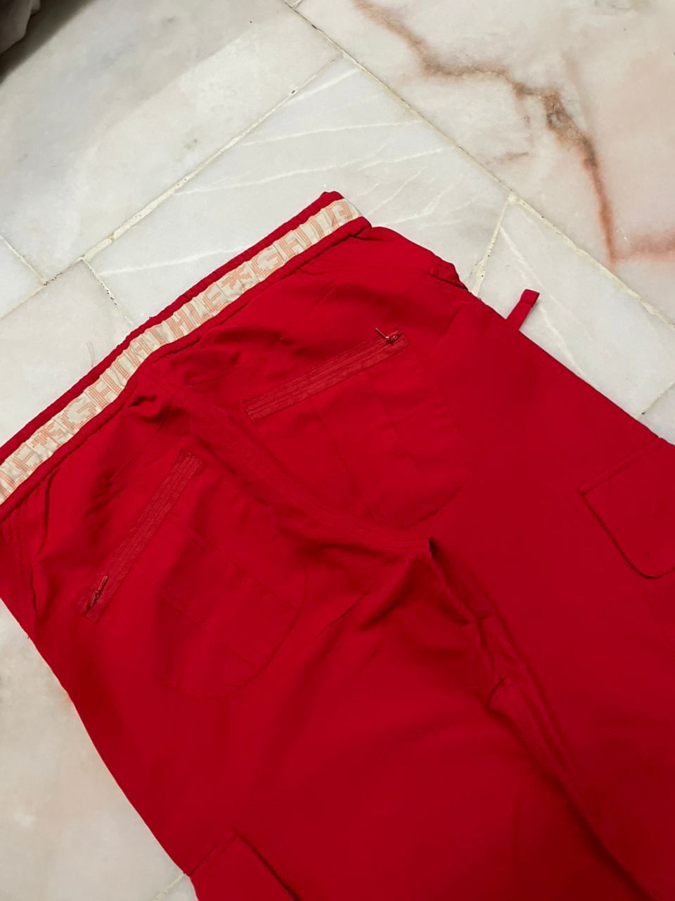 Japanese Brand BA PRO U.S.A PARACHUTE NYLON CARGO RED PUNK COLOR Size US 30 / EU 46 - 17 Thumbnail