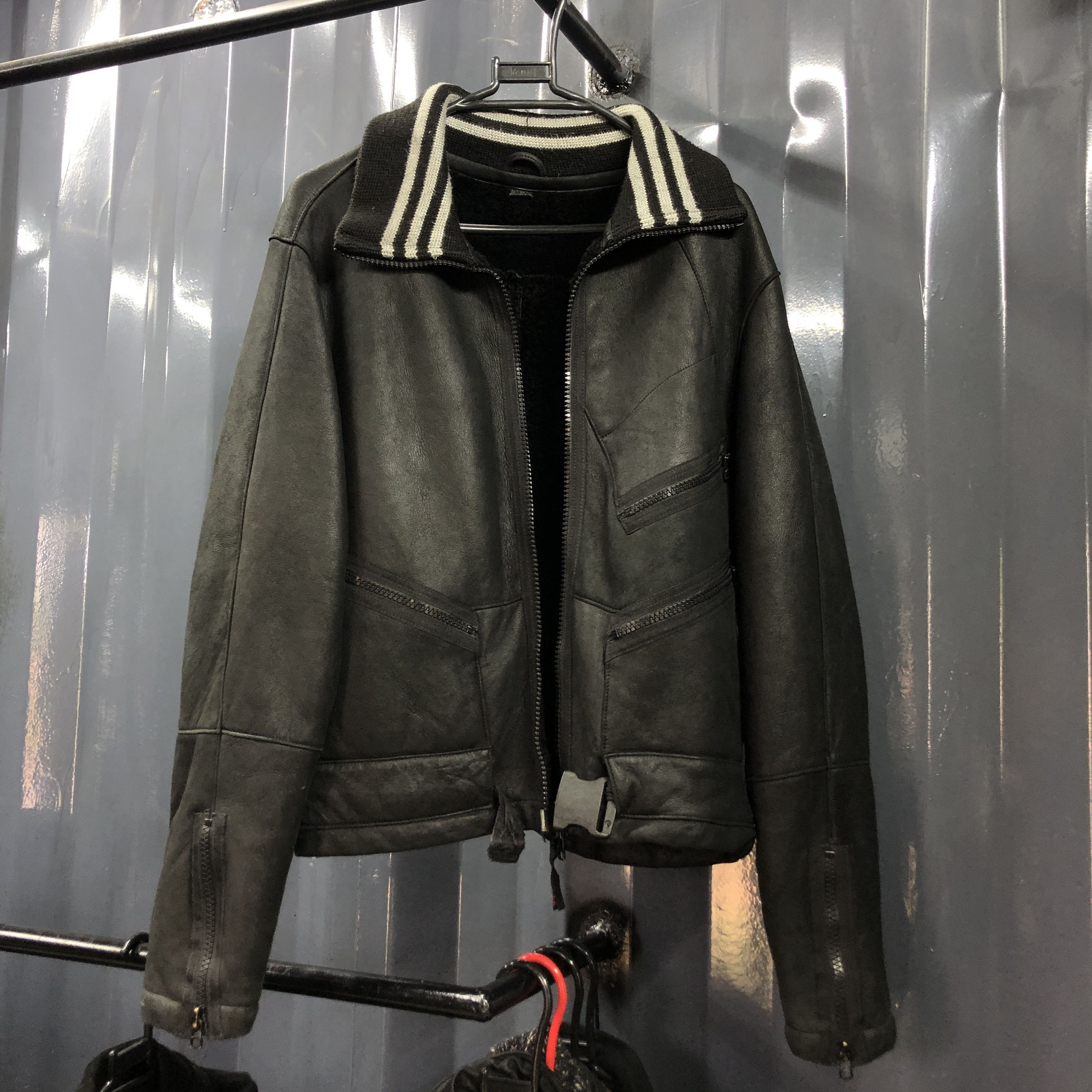 Yohji Yamamoto Y-3 leather jacket Size US M / EU 48-50 / 2 - 2 Thumbnail