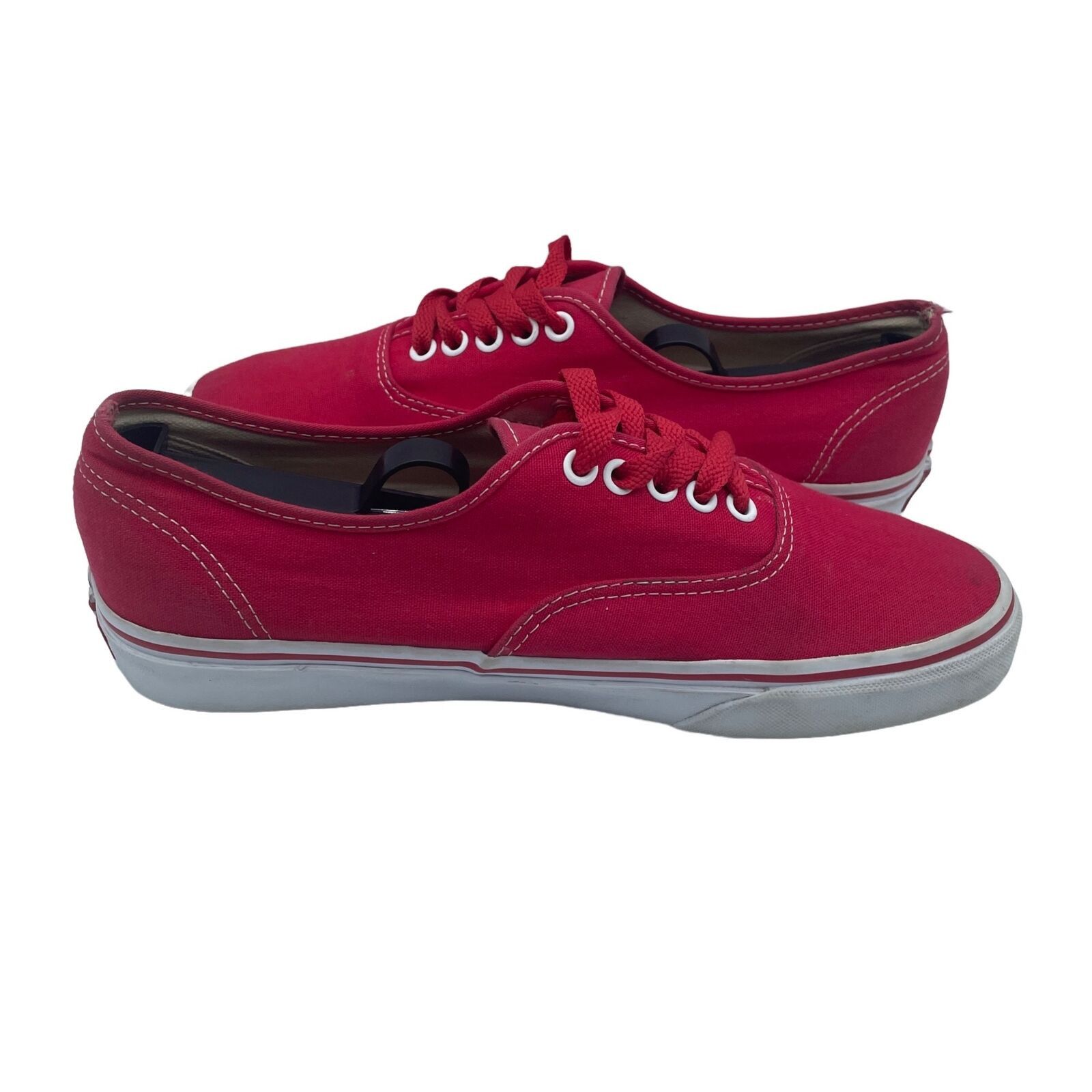 Vans Vans Authentic Low Red Canvas Shoes Skateboard Casual Mens 8 Size US 8 / EU 41 - 6 Thumbnail