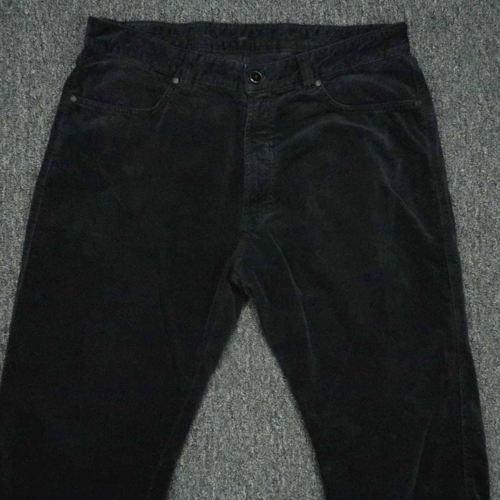 Ermenegildo Zegna Ermenegildo Zegna Pants Mens 36x28 Blue Corduroy Chino Trouser Italy Size US 36 / EU 52 - 2 Thumbnail
