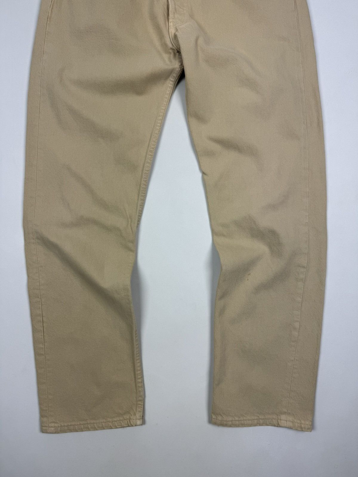 Levi's 1990’s Vintage Faded Levi’s 501 Beige Jeans Pants Size US 32 / EU 48 - 4 Thumbnail
