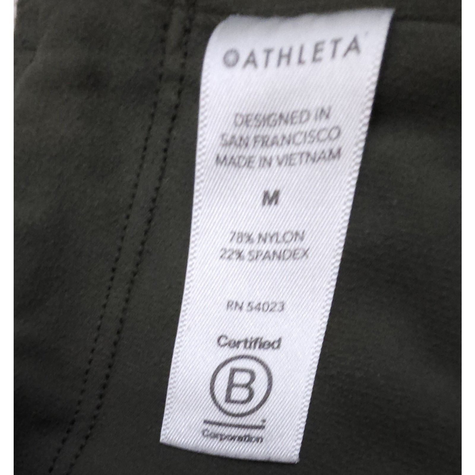 Athleta Athleta Rainier Tight Aspen Olive Green Pant Medium Ret $119 Size 28" / US 6 / IT 42 - 8 Thumbnail