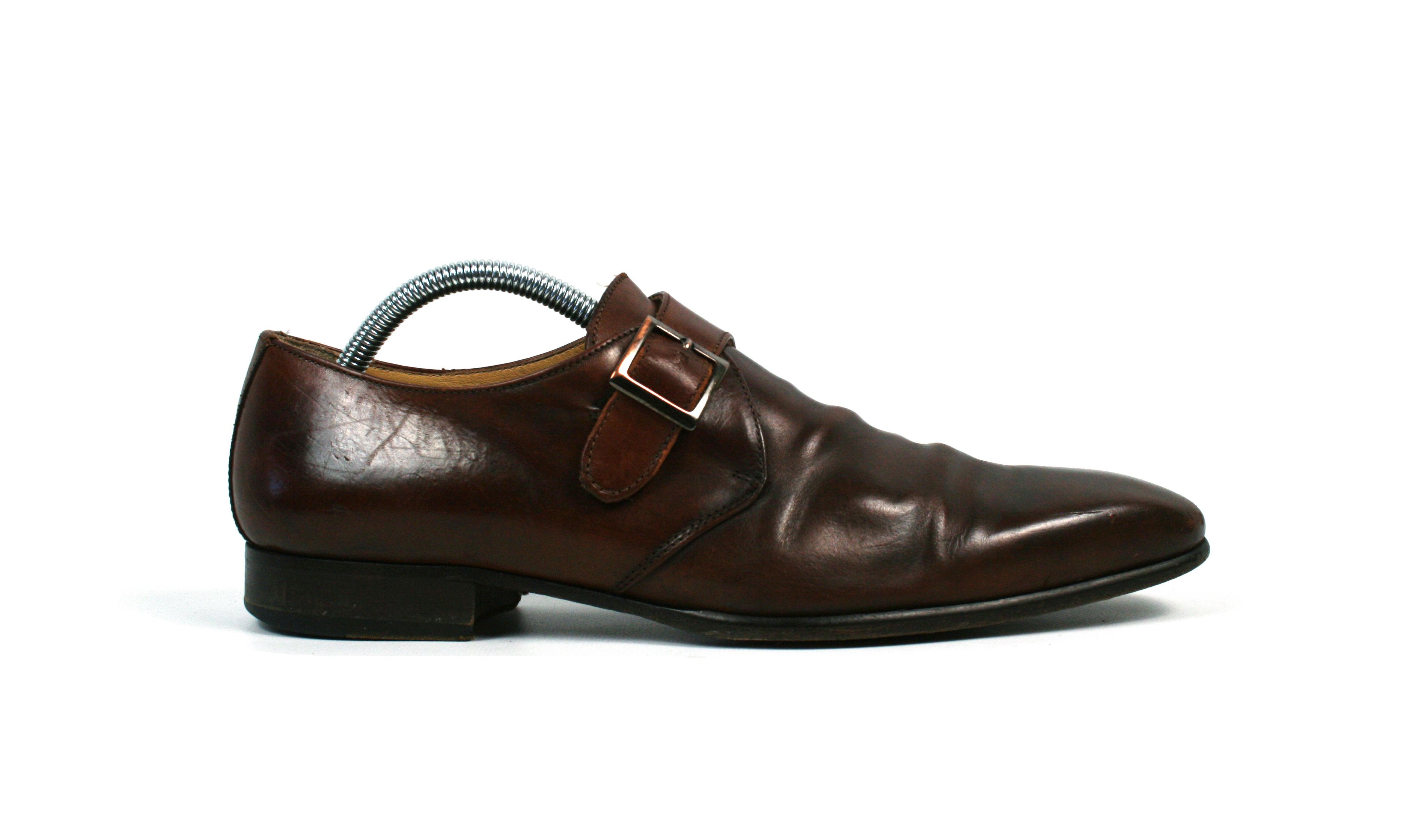Suitsupply Strap Monk Leather Shoes Size US 9 / EU 42 - 1 Thumbnail