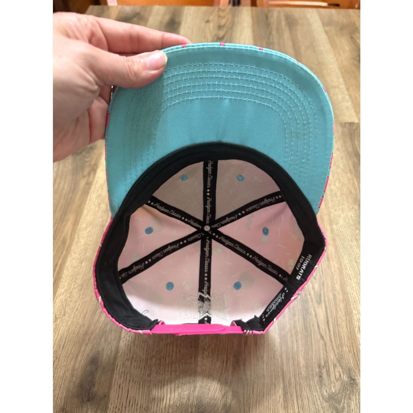 Vintage Headgear Classics Hat Flat Bill Pink Blue Rugrats One Size Size ONE SIZE - 5 Thumbnail