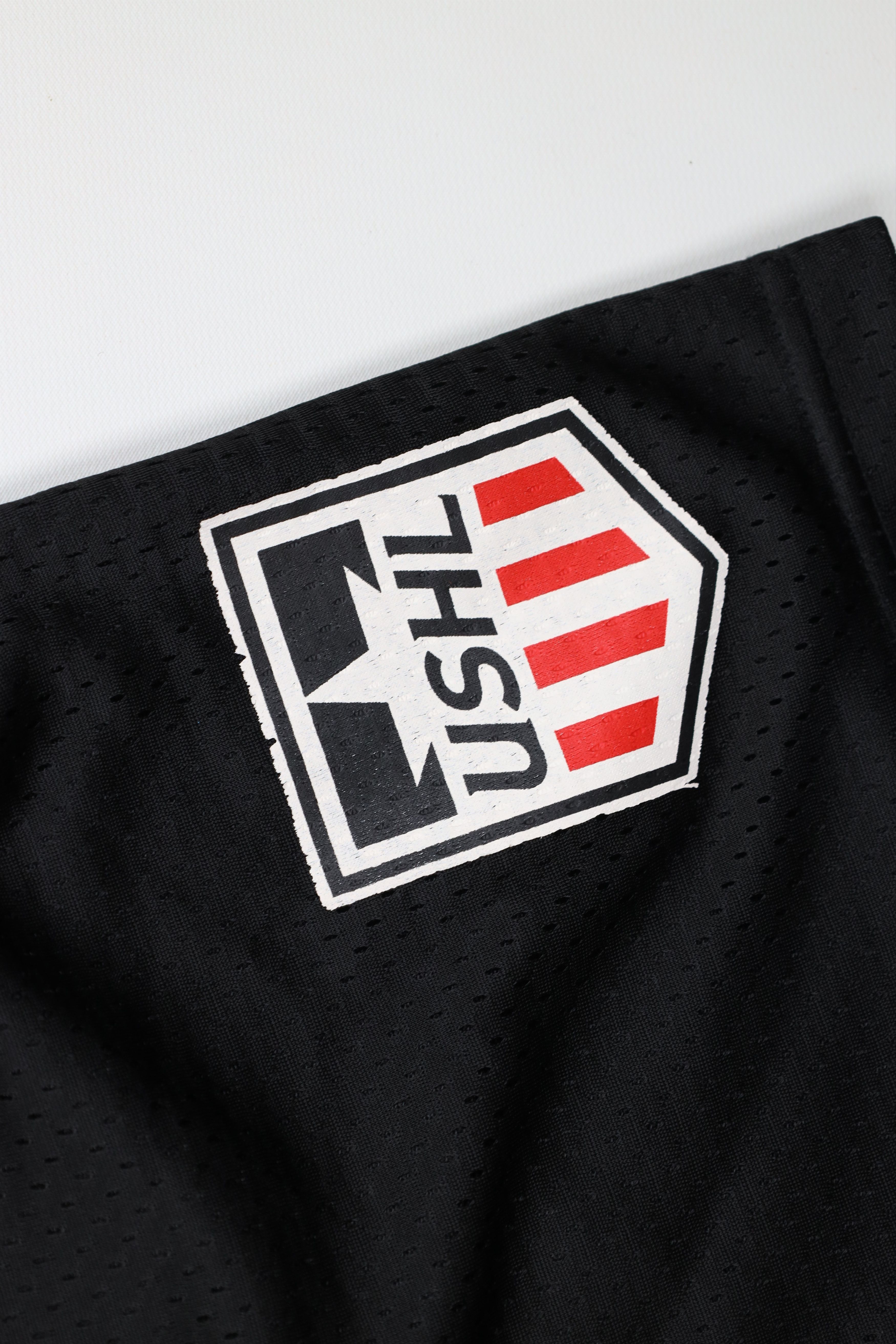 Vintage Vintage 90s United States Hockey League Mesh Shorts Black Size US 36 / EU 52 - 5 Thumbnail