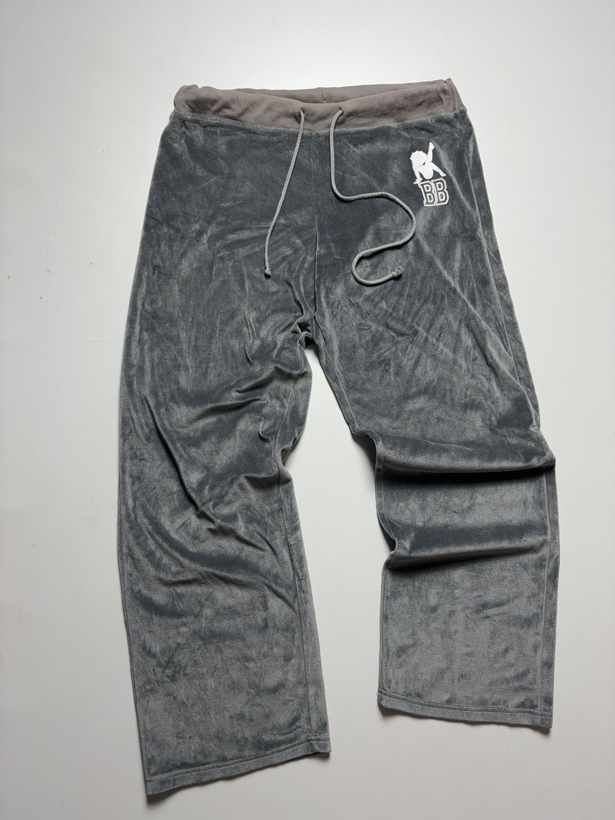 Juicy Couture × Vintage BETTY BOOP VELOUR SWEATPANTS TRACK SUIT 00s PANTS Size 31" - 3 Thumbnail