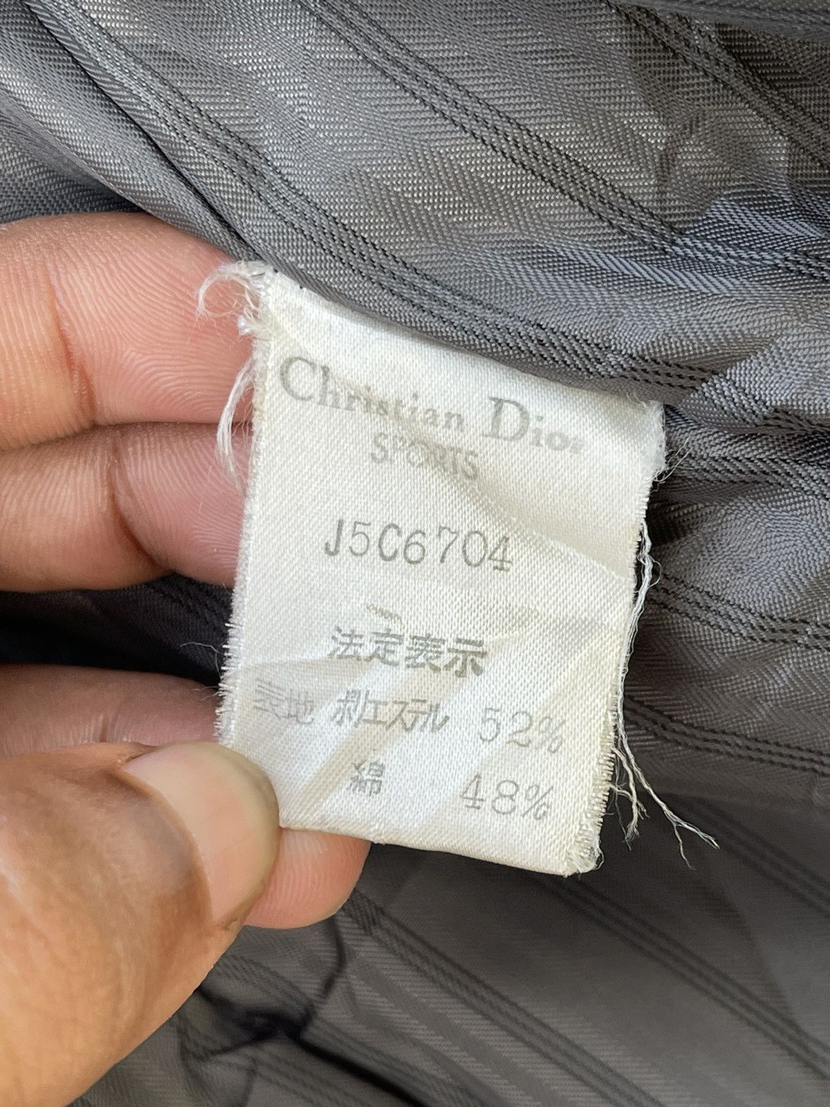Christian Dior Monsieur 🔥Vintage Christian Dior Zipper Light Jacket Size US M / EU 48-50 / 2 - 13 Thumbnail