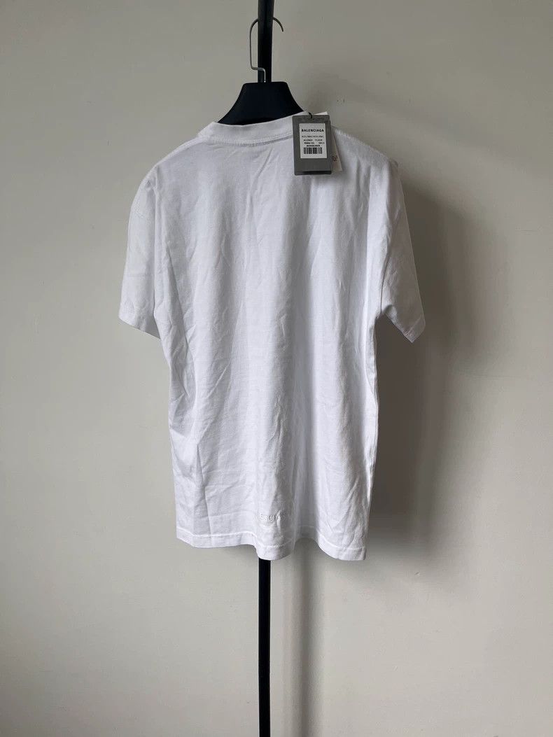 Balenciaga Balenciaga Crew Neck Pullover Fitted Straight Short Sleeve Size XS / US 0-2 / IT 36-38 - 2 Thumbnail