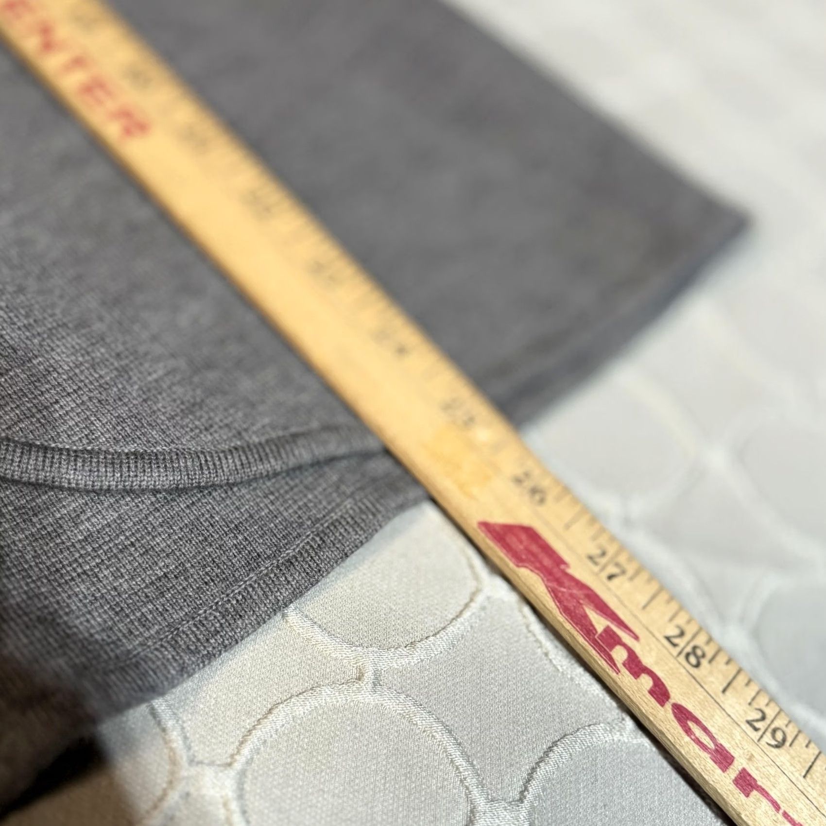 Brooks Brothers Brooks Brothers Sweater Cardigan Womens Medium Gray Wool Extra Fine Italian Merino Size M / US 6-8 / IT 42-44 - 8 Thumbnail