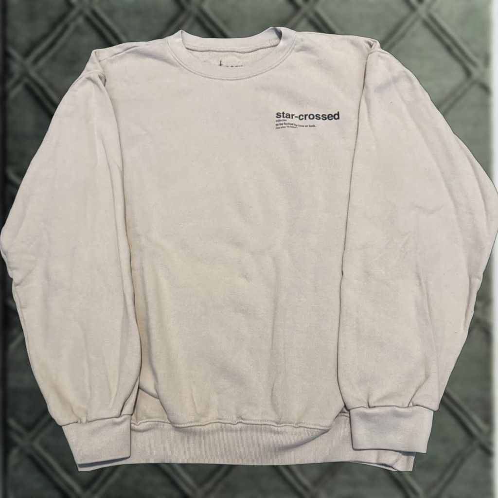 Vintage Kasey Musgraves Star-Crossed Official Merch Crewneck Sweatshirt Tan Size Small Size S / US 4 / IT 40 - 1 Thumbnail