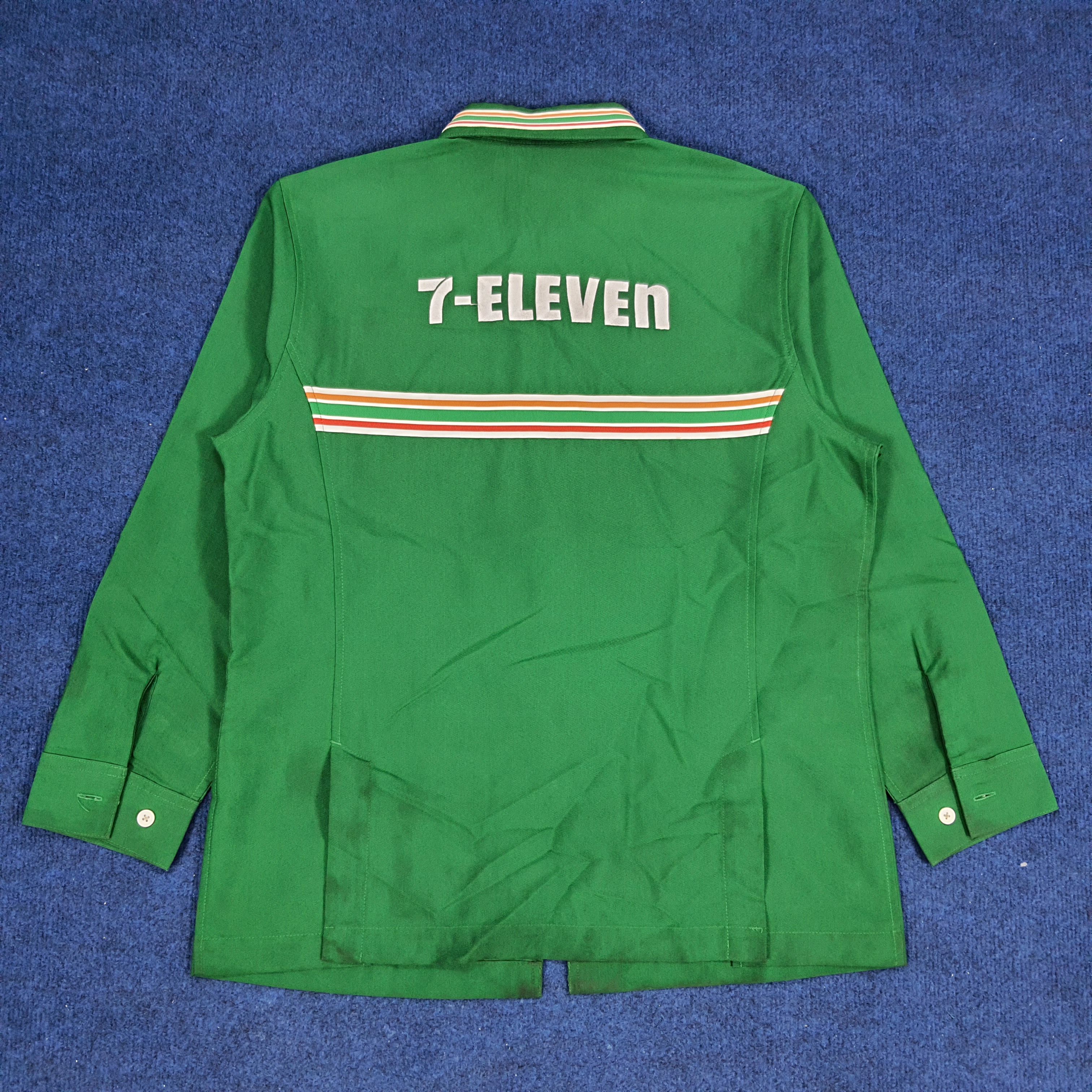 Japanese Brand × Vintage Vintage 7 Eleven Japanese Edition Workwear Staff Uniform Size US S / EU 44-46 / 1 - 1 Thumbnail