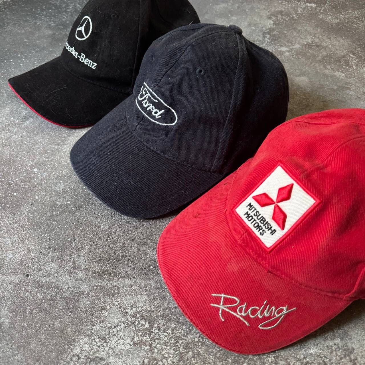 Japanese Brand × Vintage Mercedes Ford Mitsubishi Vintage Racing Caps/Hats (BUNDLE!) Size ONE SIZE - 2 Thumbnail